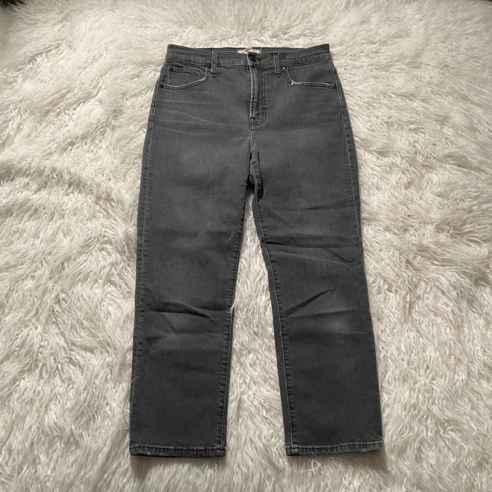 Madewell Gray Ankle & Cropped Jeans
